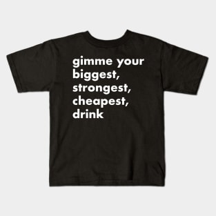 gimme, im in a dark place Kids T-Shirt